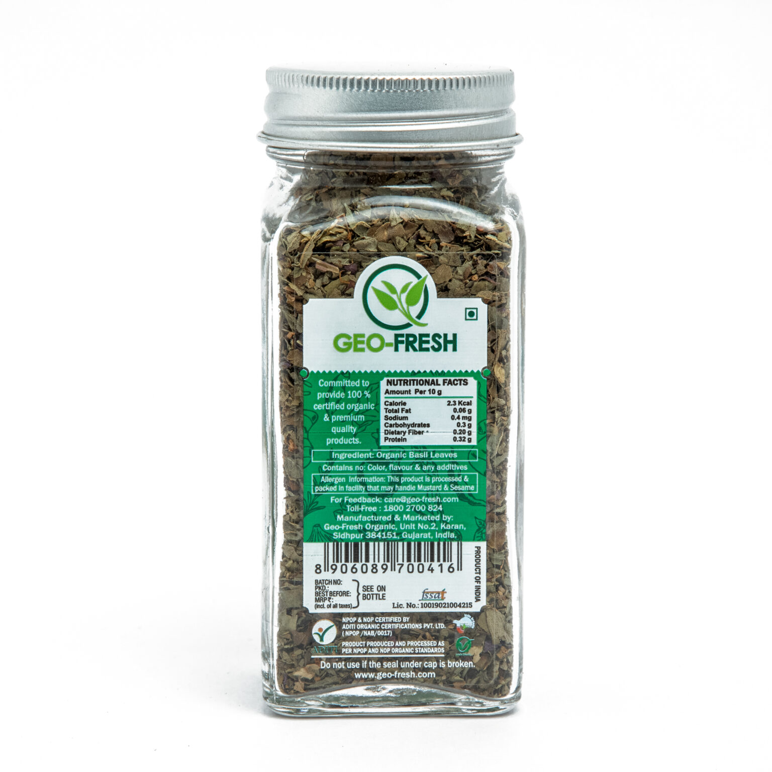 Geo-fresh Organic