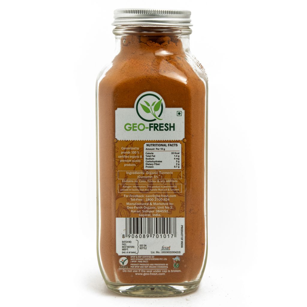 Organic Turmeric Powder – Geo-fresh Organic